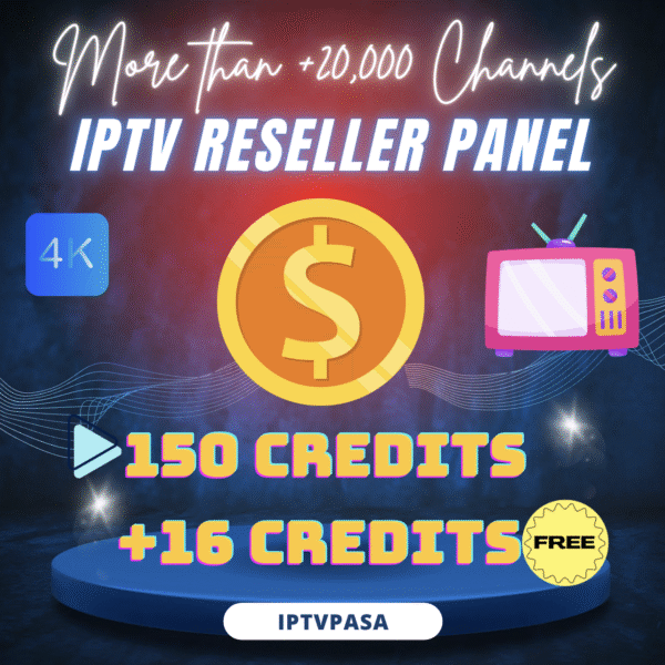 IPTV Reseller 150 Credits